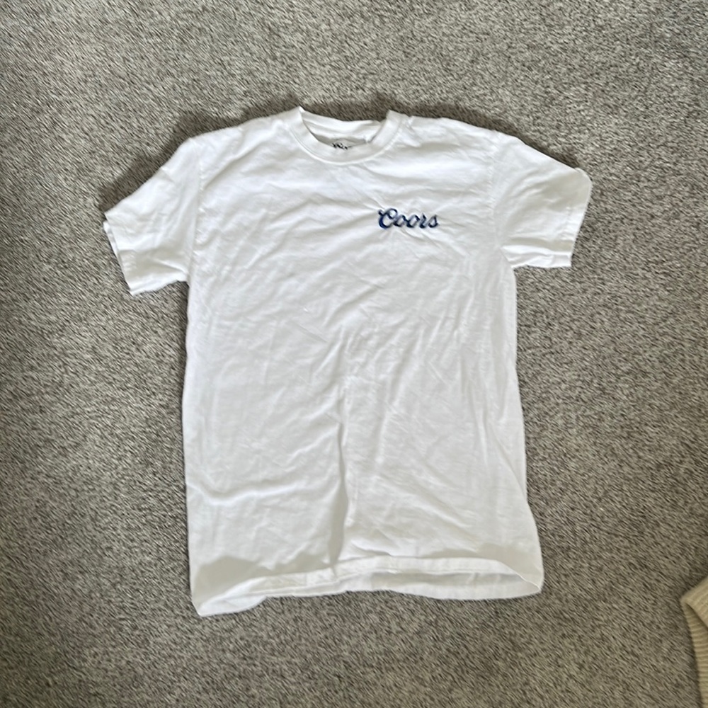 White COORS t-shirt pacsun